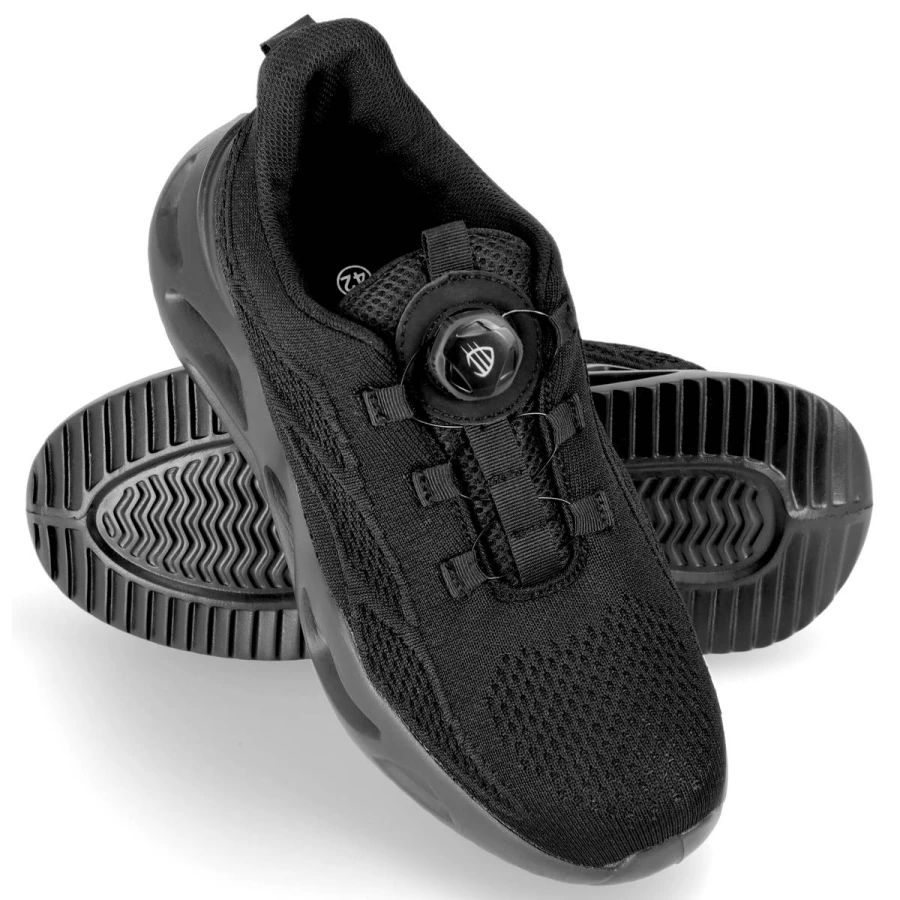Półbuty bezpieczne  TEXO-RUN BLACK SPIN SB SR