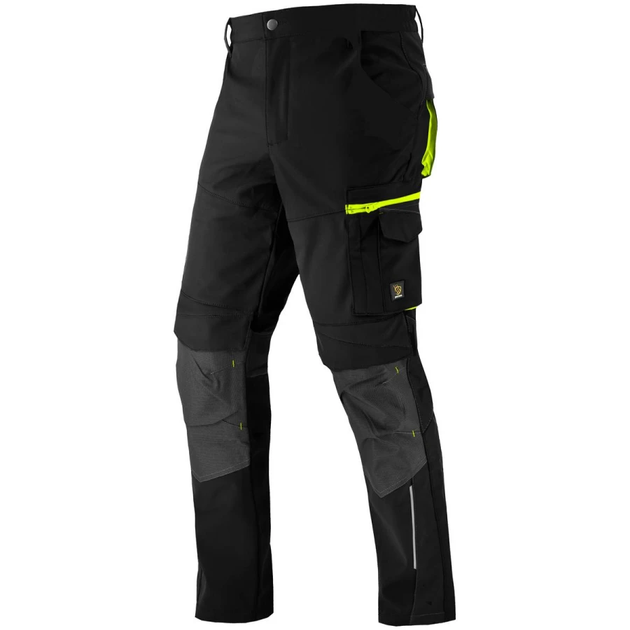 Spodnie do pasa SOFTSHELL POWERFLEX Black czarne