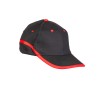 CZAPKA BASEBALL CZARNO-CZERWONA _______a CZARNO-CZERWONY (cc)
