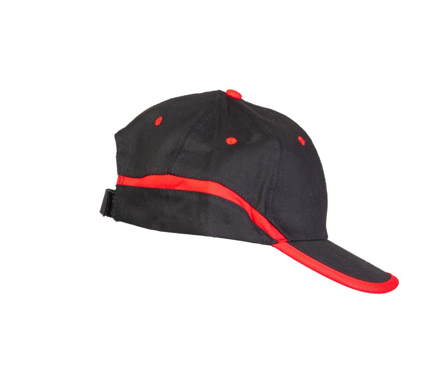 CZAPKA BASEBALL CZARNO-CZERWONA _______a CZARNO-CZERWONY (cc)