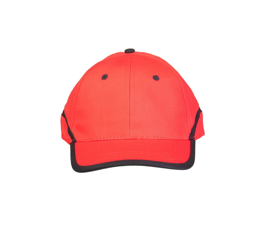 CZAPKA BASEBALL CZERWONO-CZARNA _______a CZERWONO-CZARNY(c1)