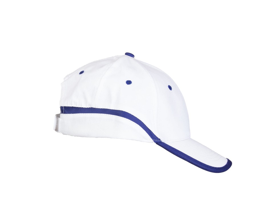 CZAPKA BASEBALL BIAŁO-GRANATOWA _______a