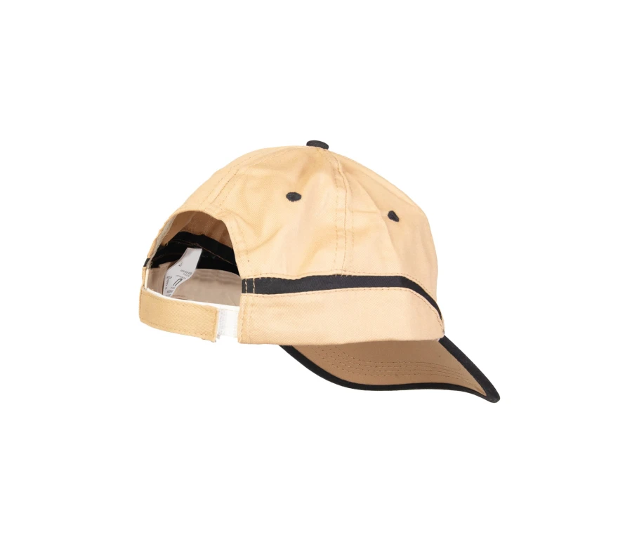 CZAPKA BASEBALL BEŻOWO-CZARNA _______a