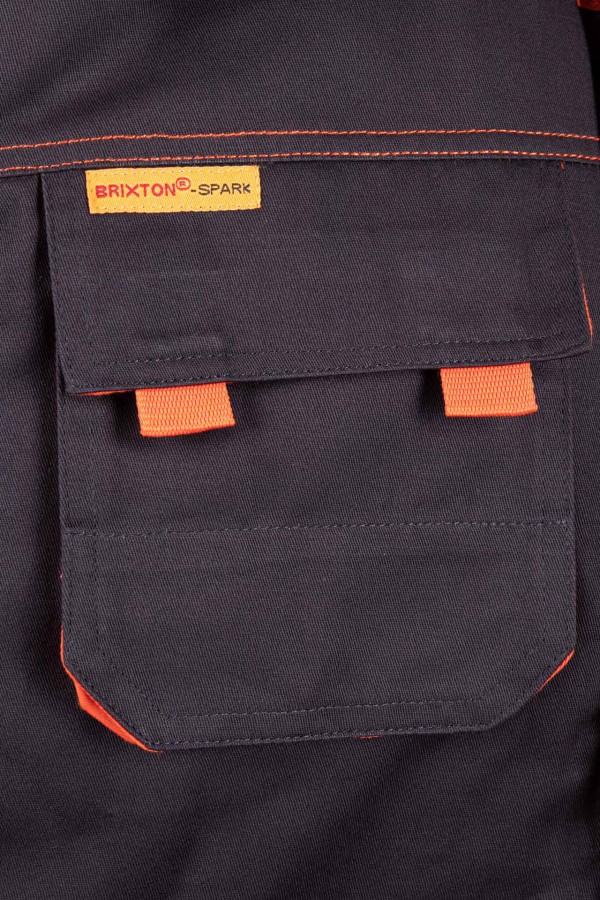 Bluza Brixton kamizelka granatowa