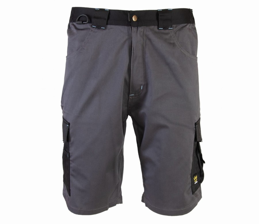 Krótkie spodenki SEVEN KINGS DRIVE stalowe