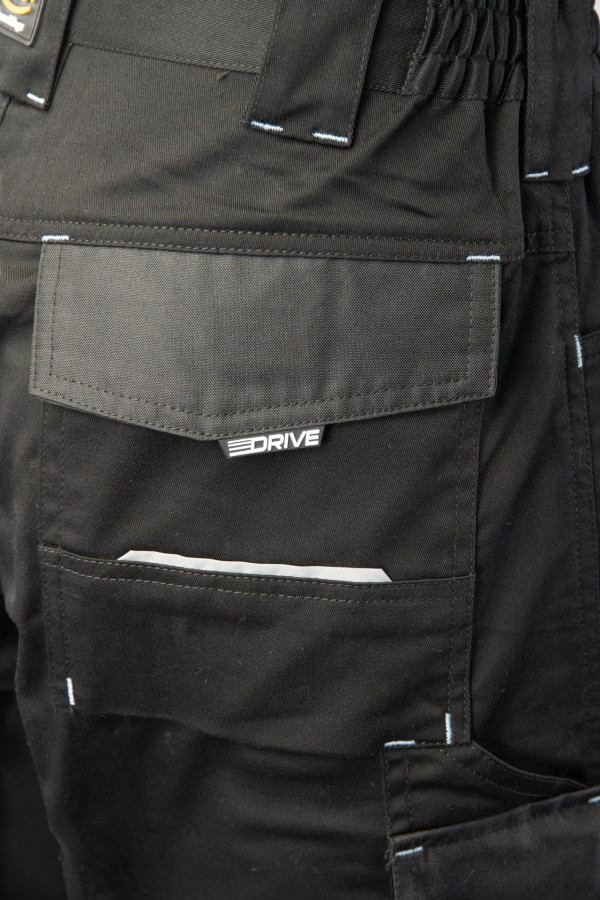 Krótkie spodenki SEVEN KINGS DRIVE czarne