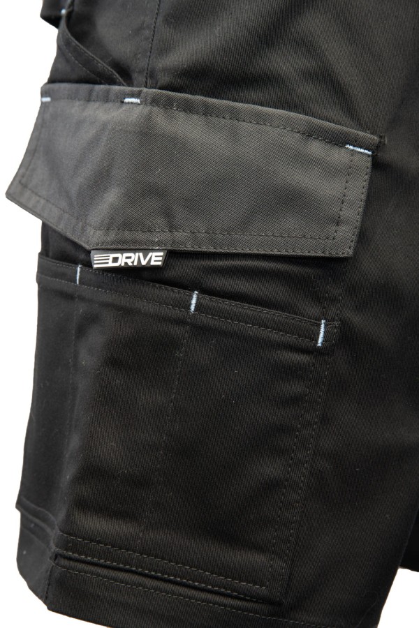 Krótkie spodenki SEVEN KINGS DRIVE czarne