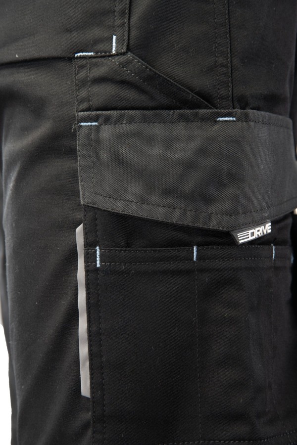 Krótkie spodenki SEVEN KINGS DRIVE czarne