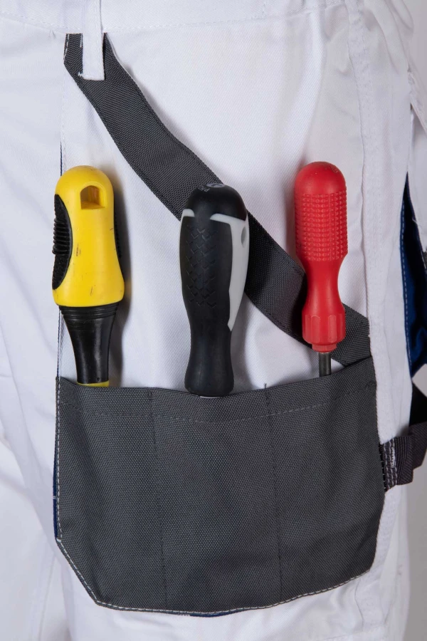 Brixton Practical krótkie spodenki białe