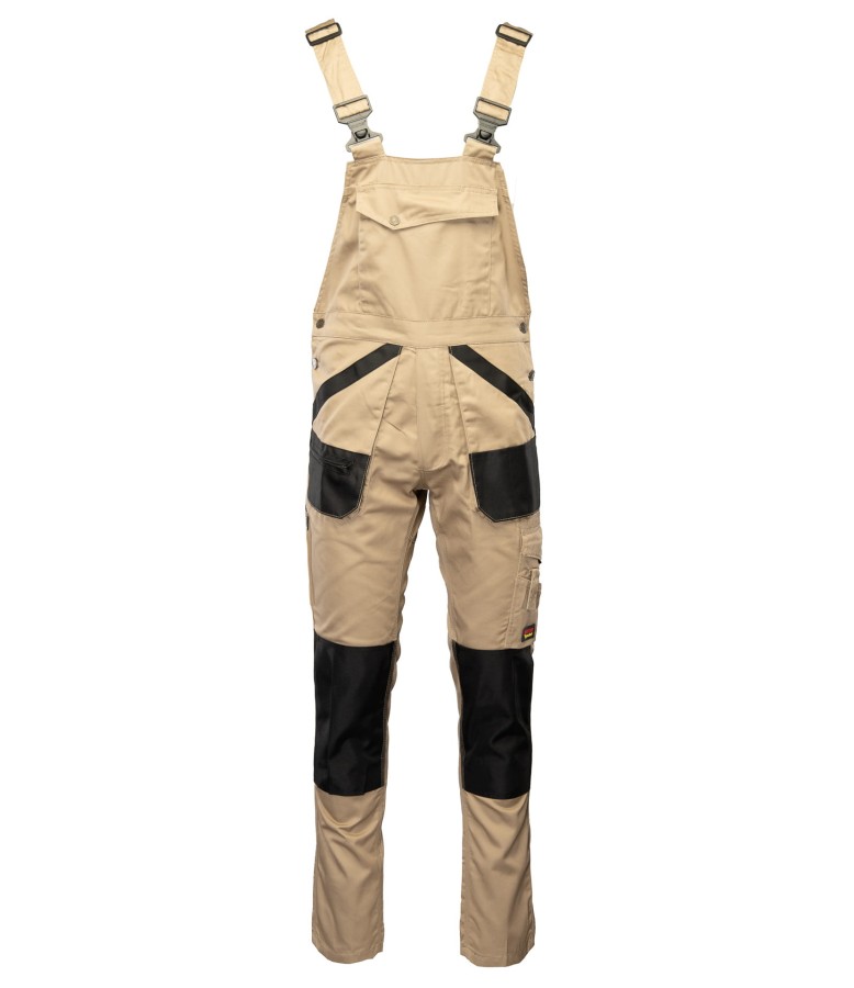 Spodnie ogrodniczki BRIXTON PRAXTICAL  beżowe