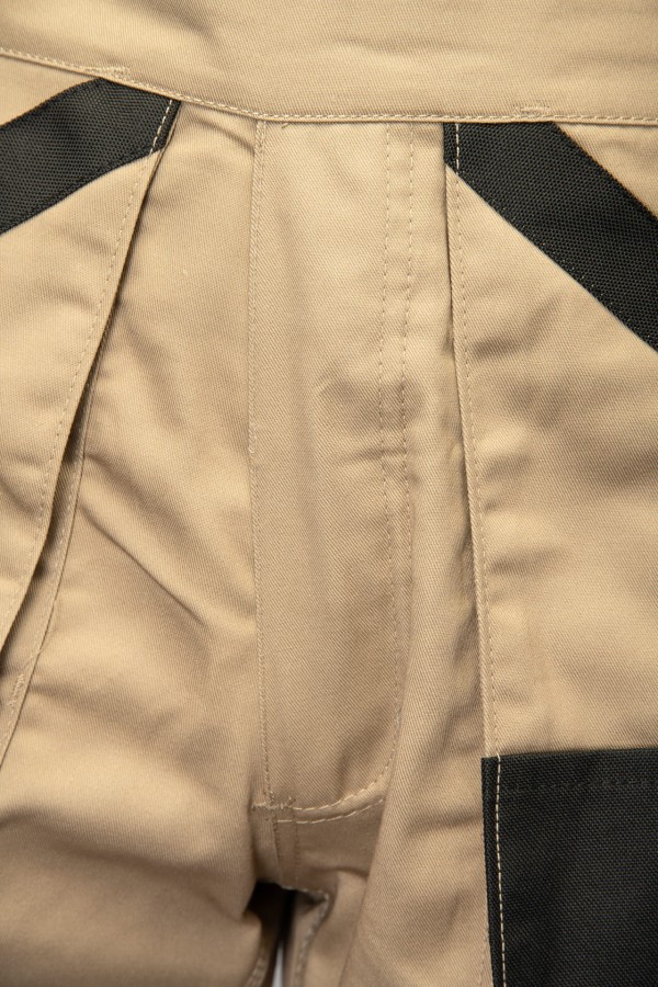 Spodnie ogrodniczki BRIXTON PRAXTICAL  beżowe