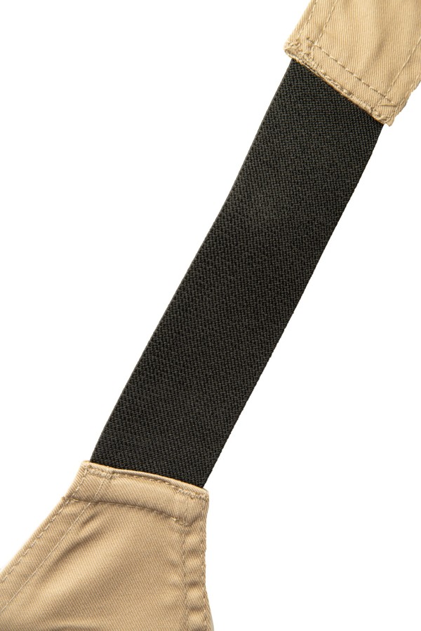 Spodnie ogrodniczki BRIXTON PRAXTICAL  beżowe