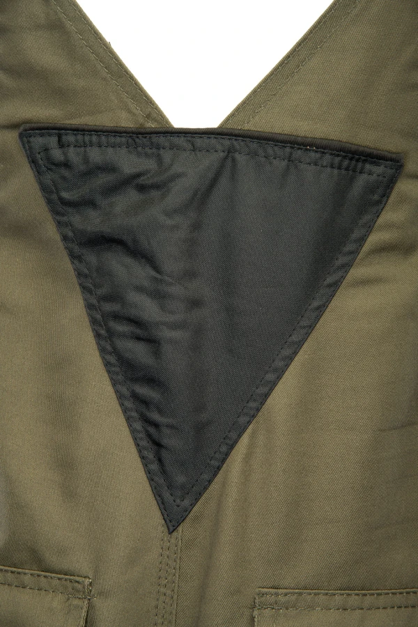 Spodnie ogrodniczki BRIXTON PRAXTICAL khaki