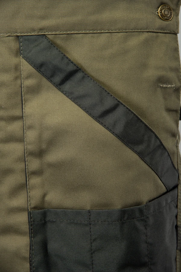 Spodnie ogrodniczki BRIXTON PRAXTICAL khaki
