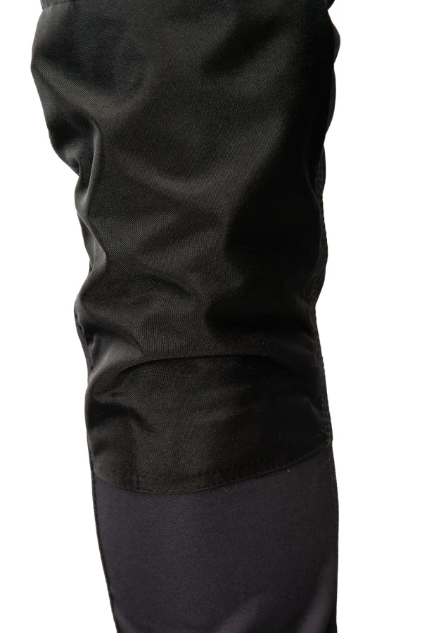 Spodnie ogrodniczki BRIXTON PRACTICAL grafitowo - pomarańczowe