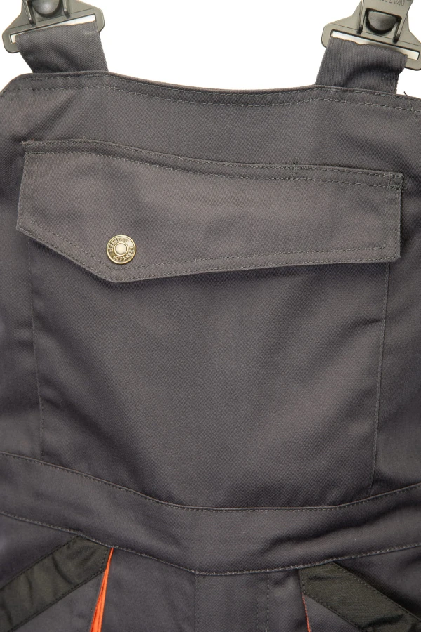 Spodnie ogrodniczki Brixton Practical stalowe