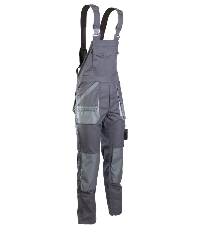 Spodnie ogrodniczki Brixton Practical stalowe