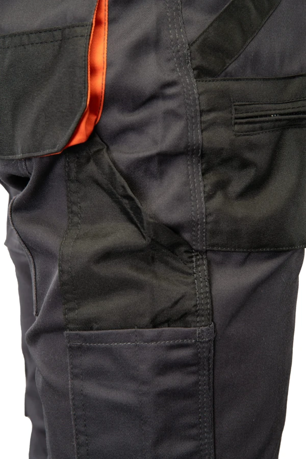 Spodnie ogrodniczki Brixton Practical stalowe