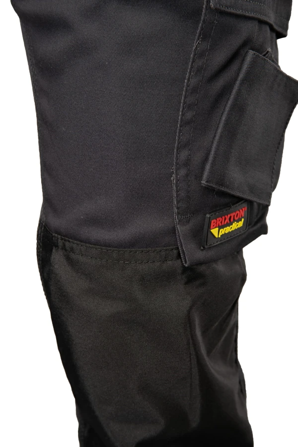 Spodnie ogrodniczki Brixton Practical stalowe