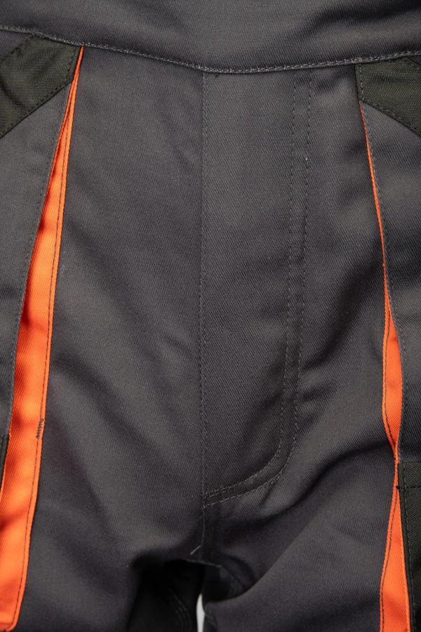 Spodnie ogrodniczki Brixton Practical stalowe