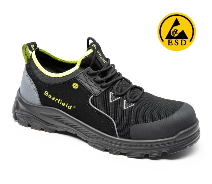 Półbuty  BOLTON czarne S1PS SR FO ESD