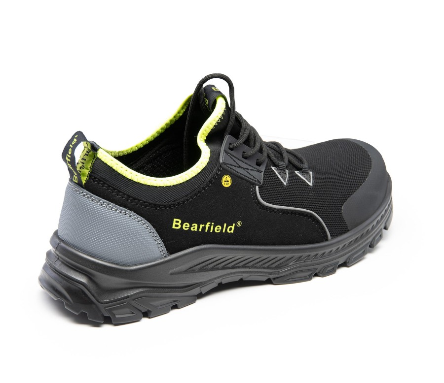 Półbuty  BOLTON czarne S1PS SR FO ESD