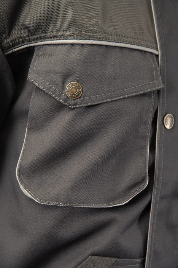 Bluza Brixton Practical stalowa