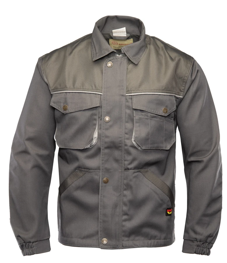Bluza Brixton Practical stalowa