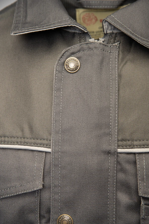 Bluza Brixton Practical stalowa