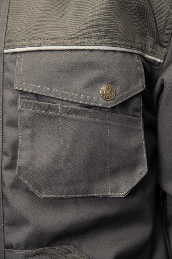 Bluza Brixton Practical stalowa