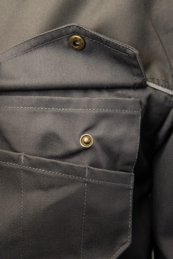 Bluza Brixton Practical stalowa