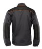 Bluza Brixton Practical grafitowo - pomarańczowa