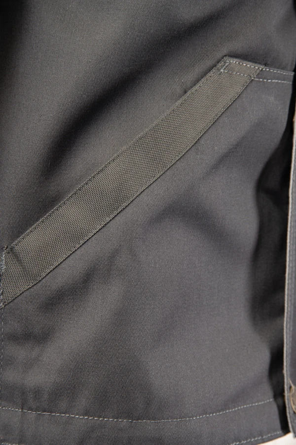 Bluza Brixton Practical grafitowo - pomarańczowa