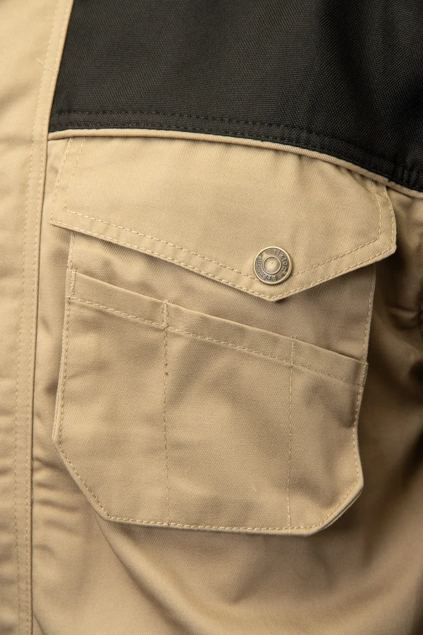 Bluza Brixton Practical beżowa
