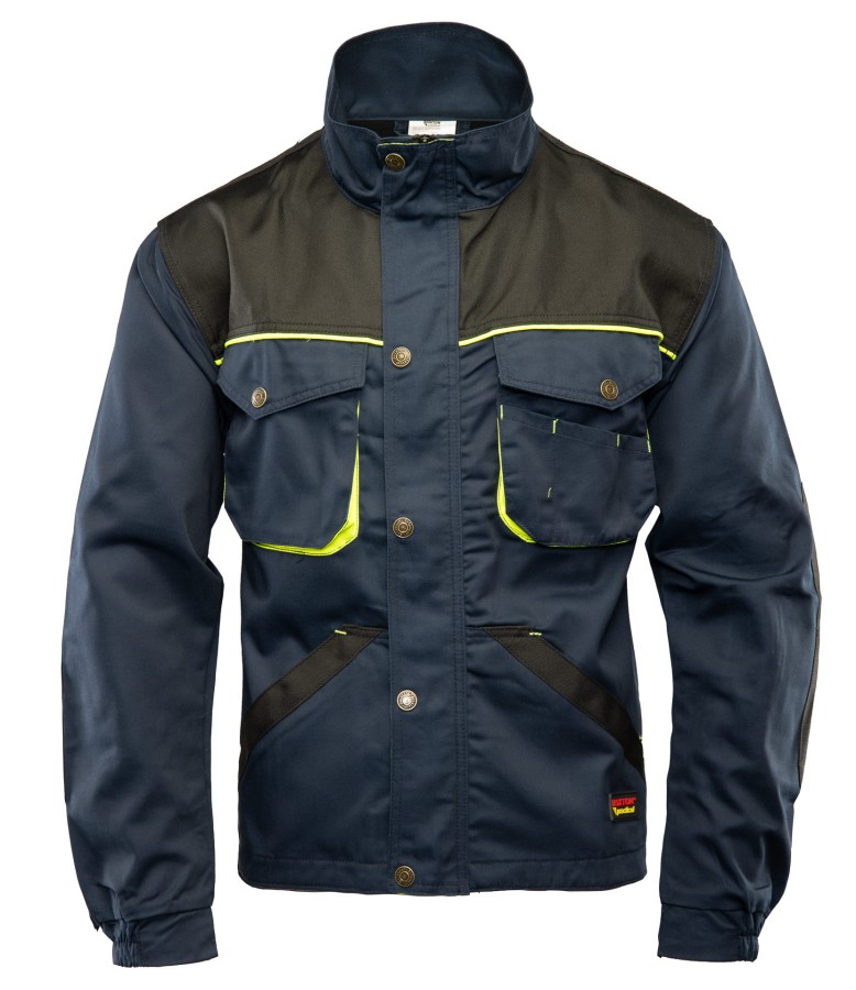 Bluza Brixton Practical granatowo-żółta
