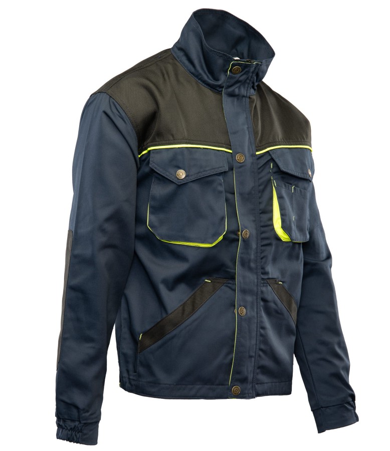Bluza Brixton Practical granatowo-żółta