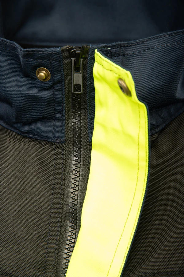 Bluza Brixton Practical granatowo-żółta