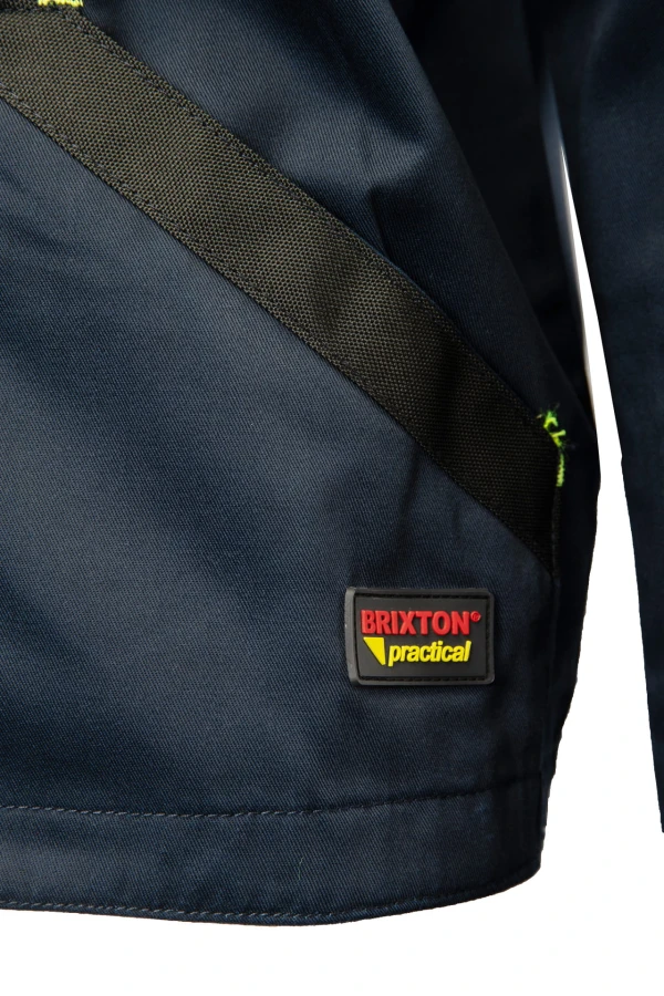 Bluza Brixton Practical granatowo-żółta