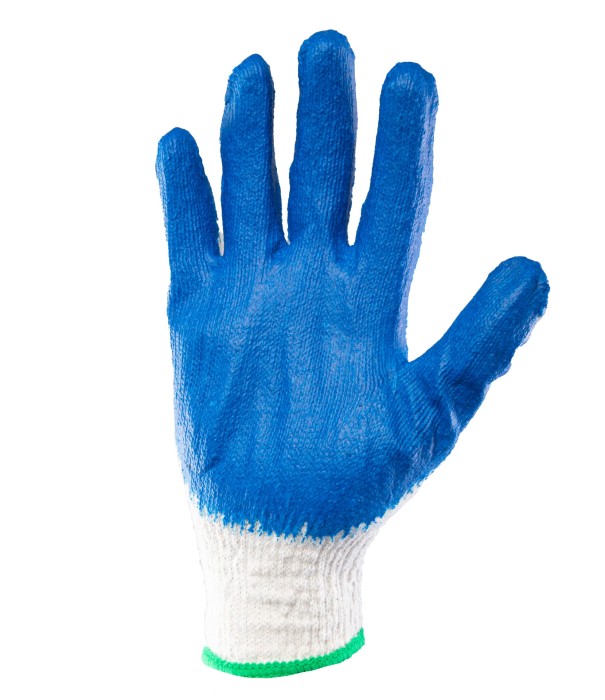 Rękawice powlekane gumą niebieskie PGC-3XL (wampirki) rozmiar 10