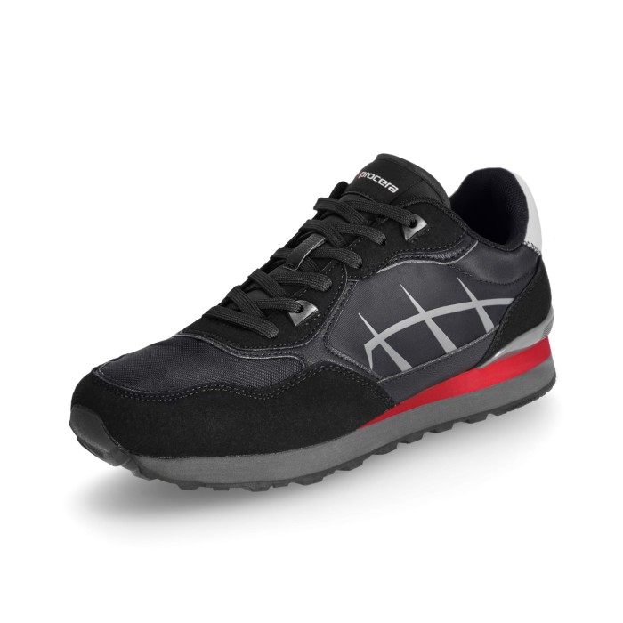 Półbuty  rekreacyjne RUNNER MARK BLACK