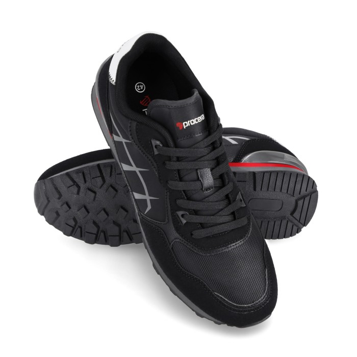 Półbuty  rekreacyjne RUNNER MARK BLACK