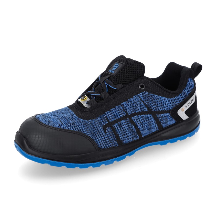 Półbuty bezpieczne CHESTER BLUE S1P ESD