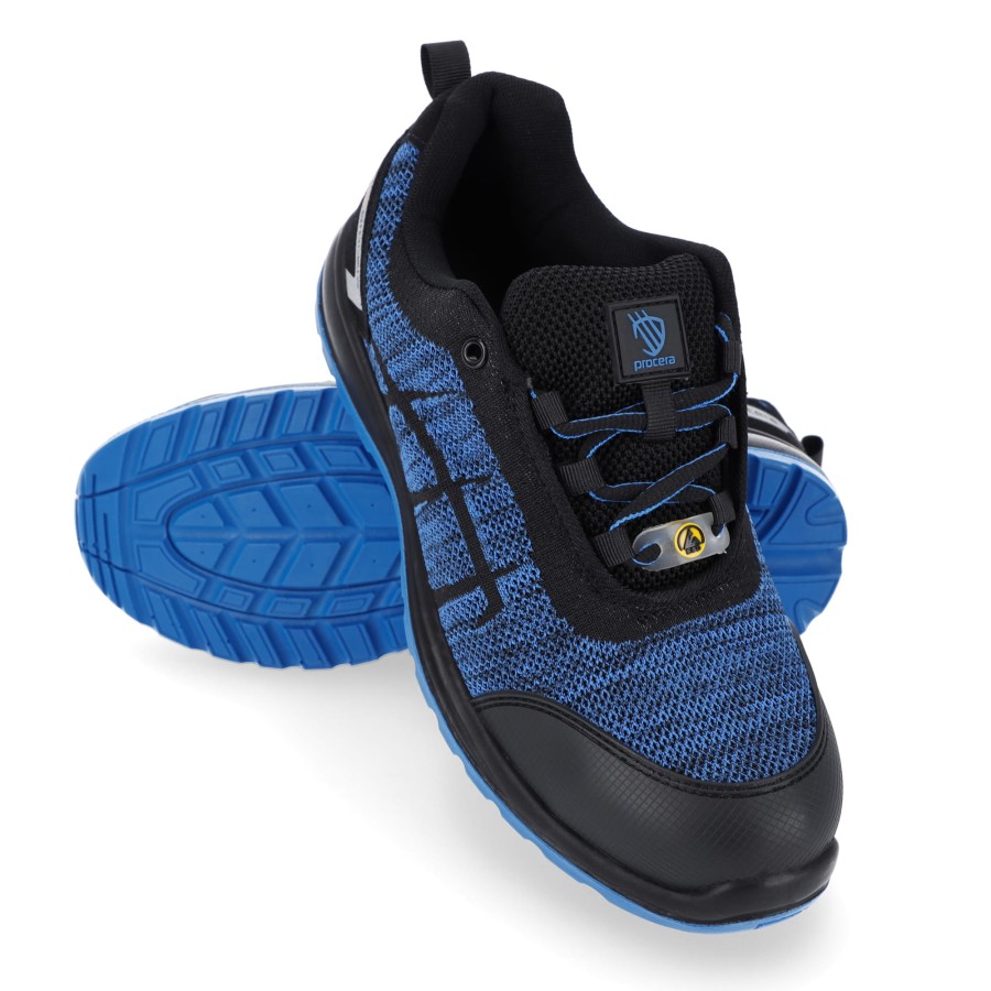 Półbuty bezpieczne CHESTER BLUE S1P ESD