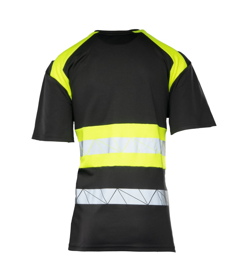 Koszulka ECO Rival czarno/żółta