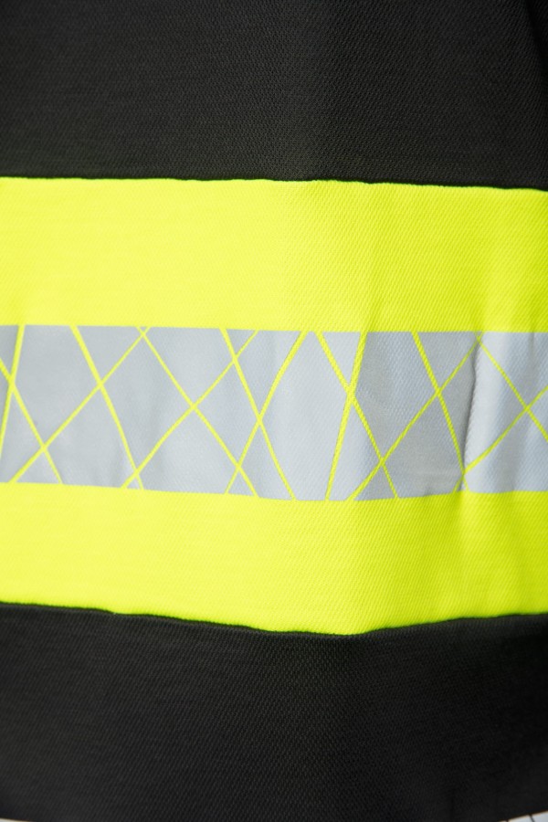 Koszulka ECO Rival czarno/żółta