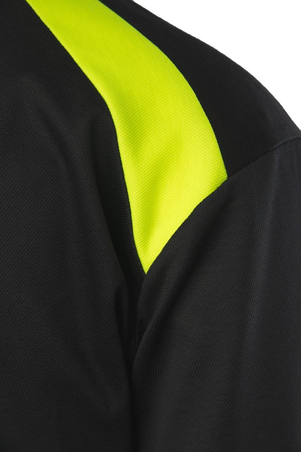 Koszulka ECO Rival czarno/żółta