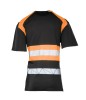 Koszulka ECO Rival czarno/pomarańczowa