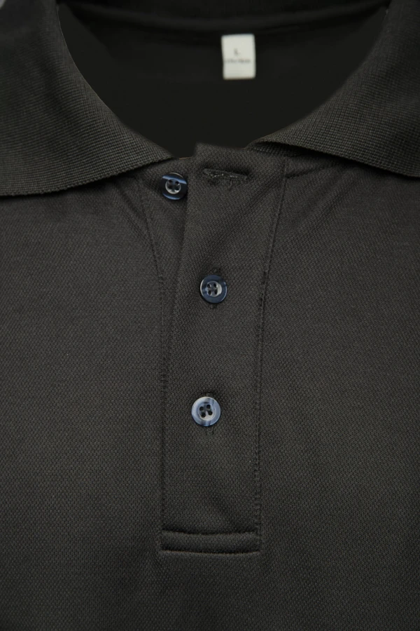 Koszulka polo ECO Rival czarno/żółta