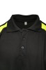 Koszulka polo ECO Rival czarno/żółta