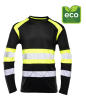 Koszulka longsleeve ECO Rival czarno/żółta
